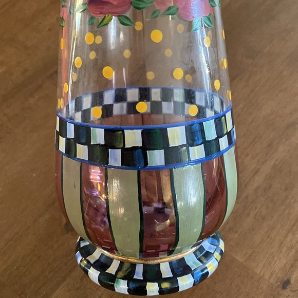 Mackenzie Childs Speakeasy Glass Pitcher - Picture 3 of 6